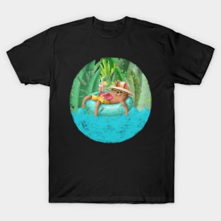 Cute cat on vacation T-Shirt